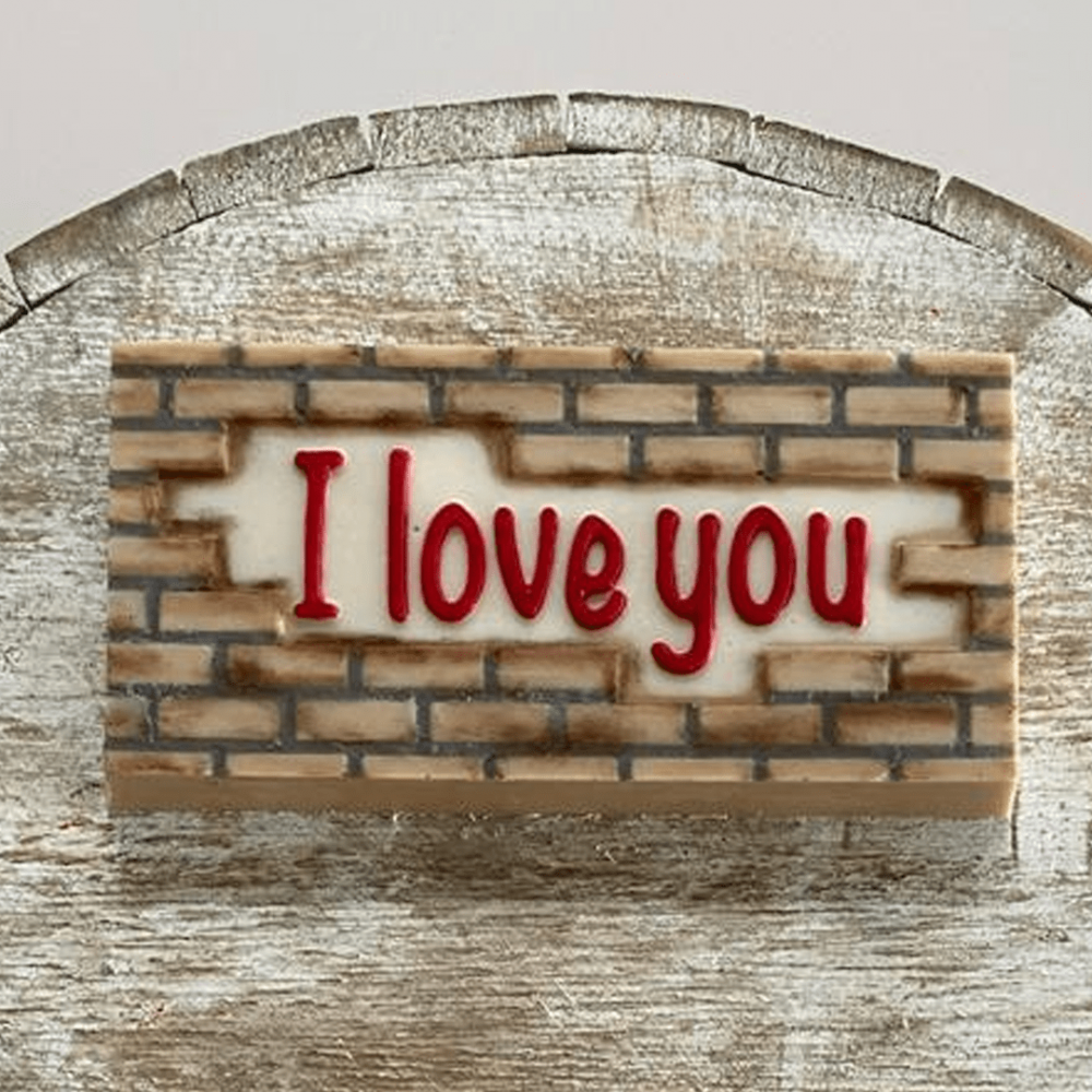 3 Parts Chocolate Silicone Moulds -  I Love You Bar