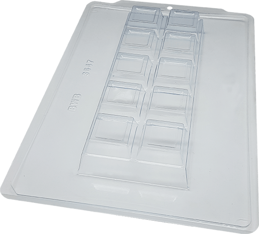 3 Parts Chocolate Silicone Moulds -  Big Chocolate Bar to Fill